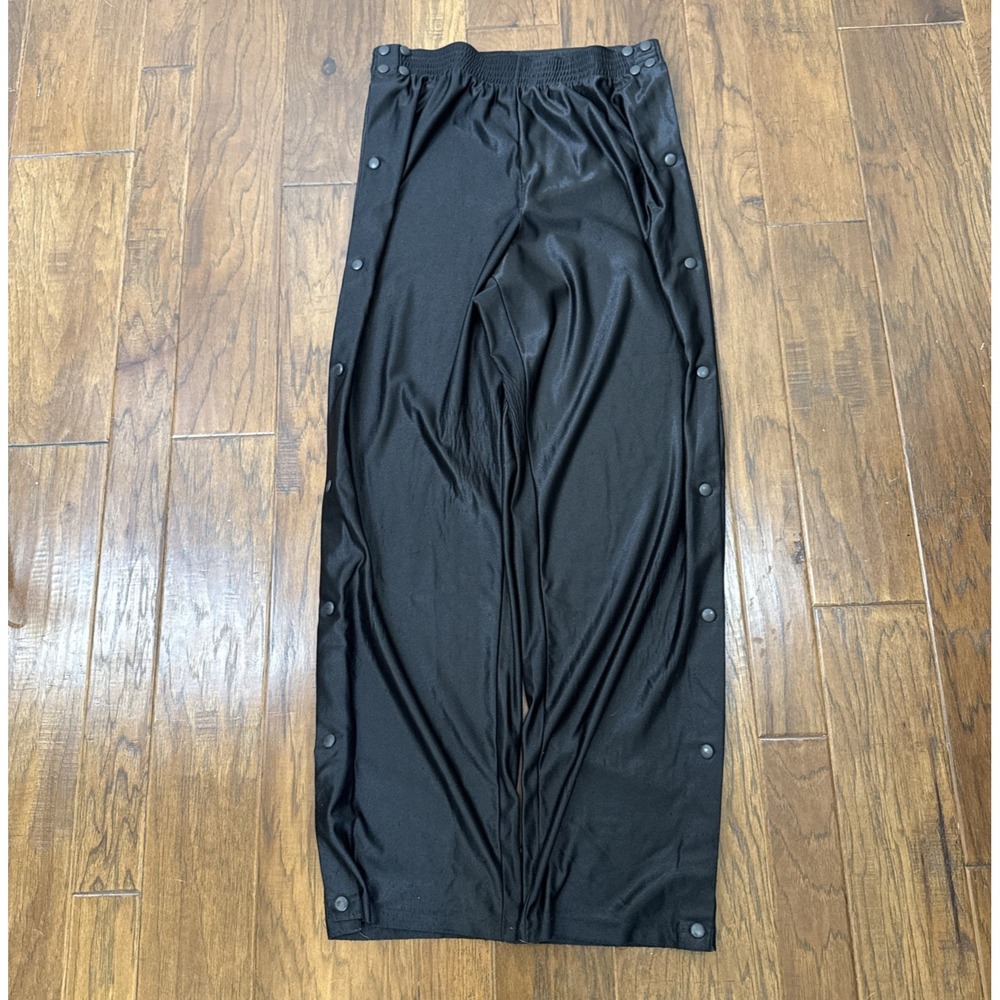 Vintage Y2K Track Pants USA Snap Tearaway Breakaway Basketball Dazzle Street L